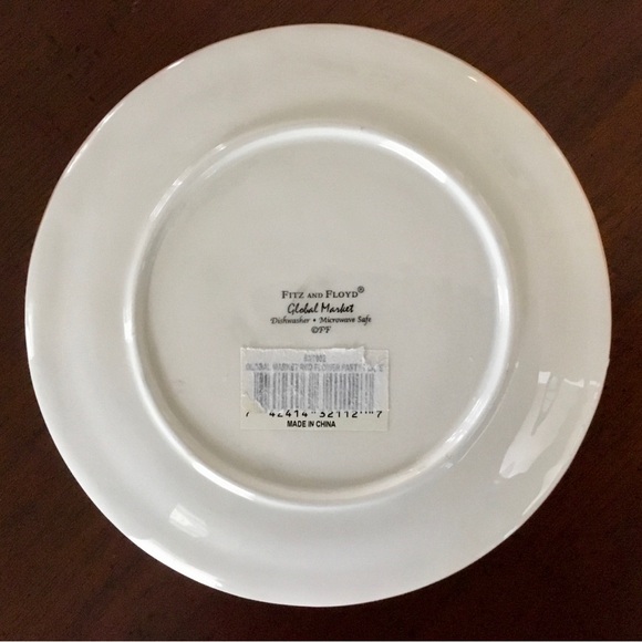 2 New Fitz and Floyd ‘Global Market’ 6.5” Party Plates - Picture 6 of 11